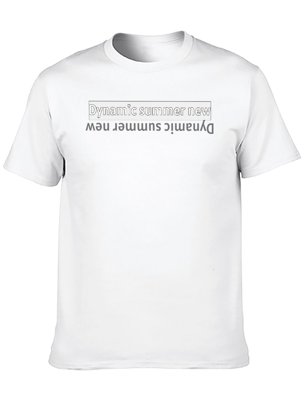 Dynamic Summer New Black T-Shirt