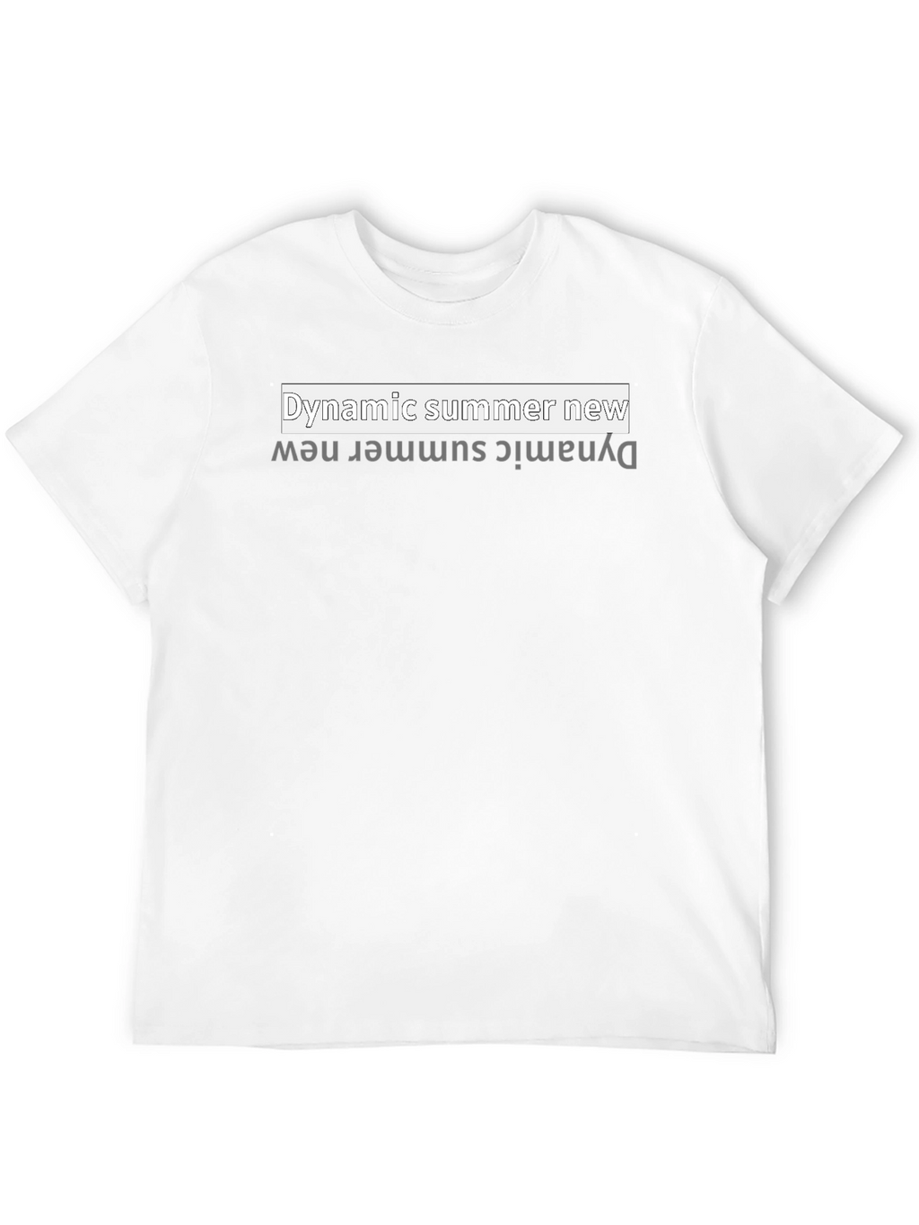 Dynamic Summer New Black T-Shirt