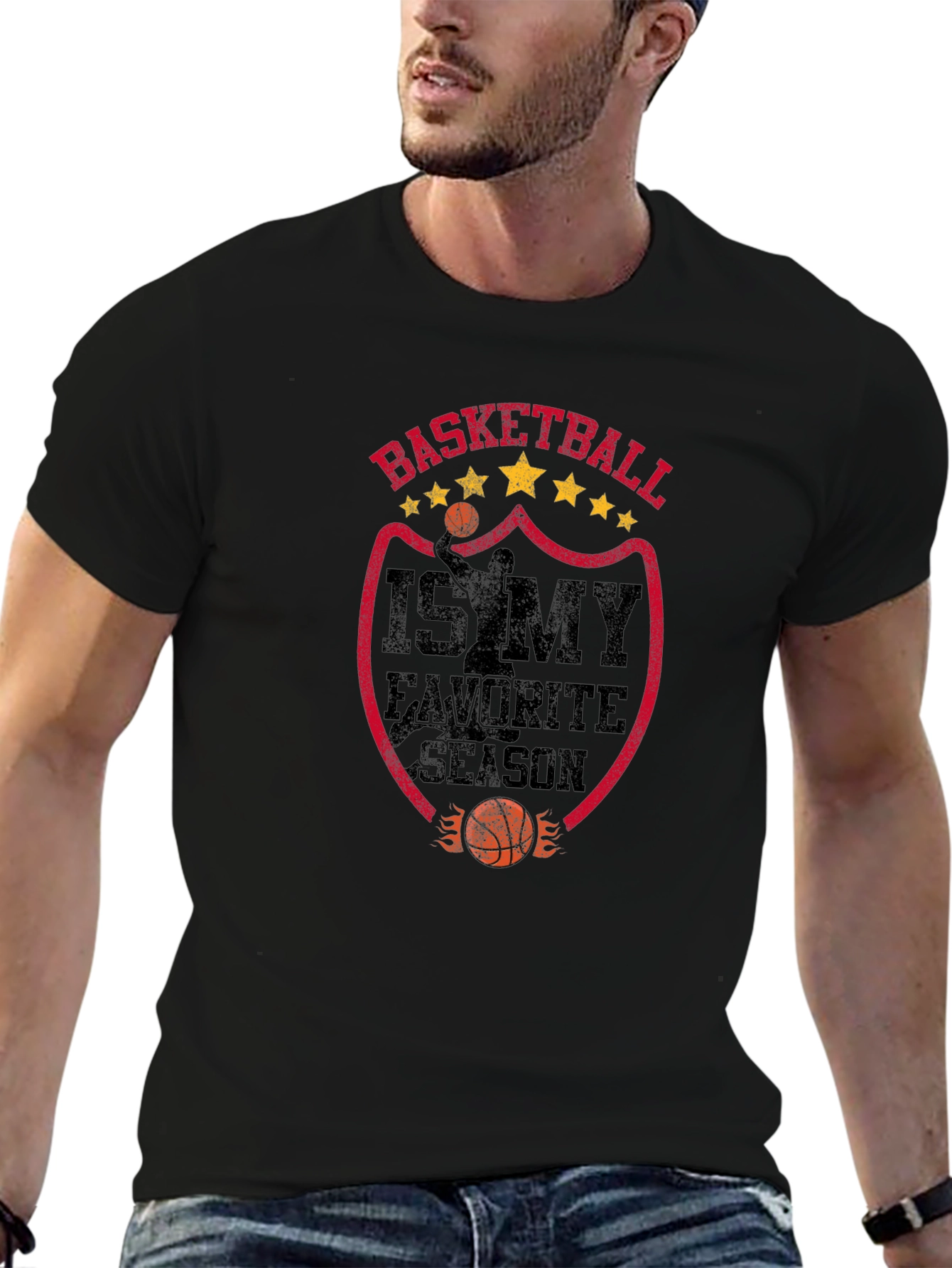 Basketball is My Favorite Season Graphic Tee