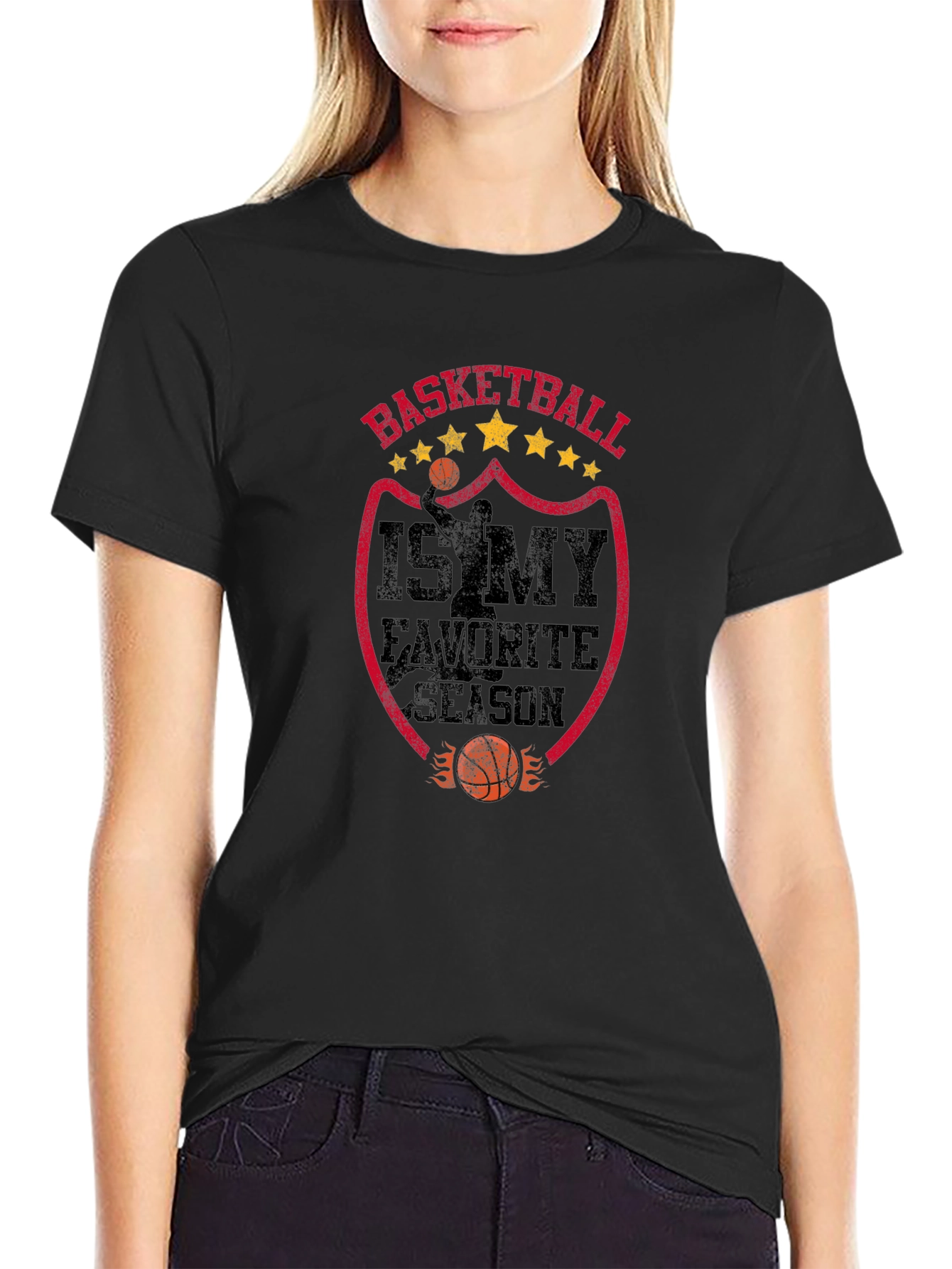 Basketball is My Favorite Season Graphic Tee