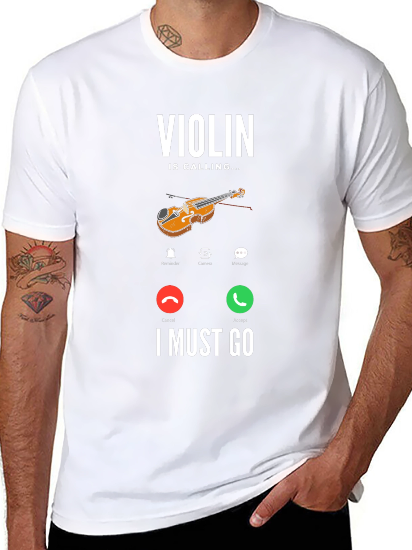 Violin Calling T-Shirt - Musician Gift