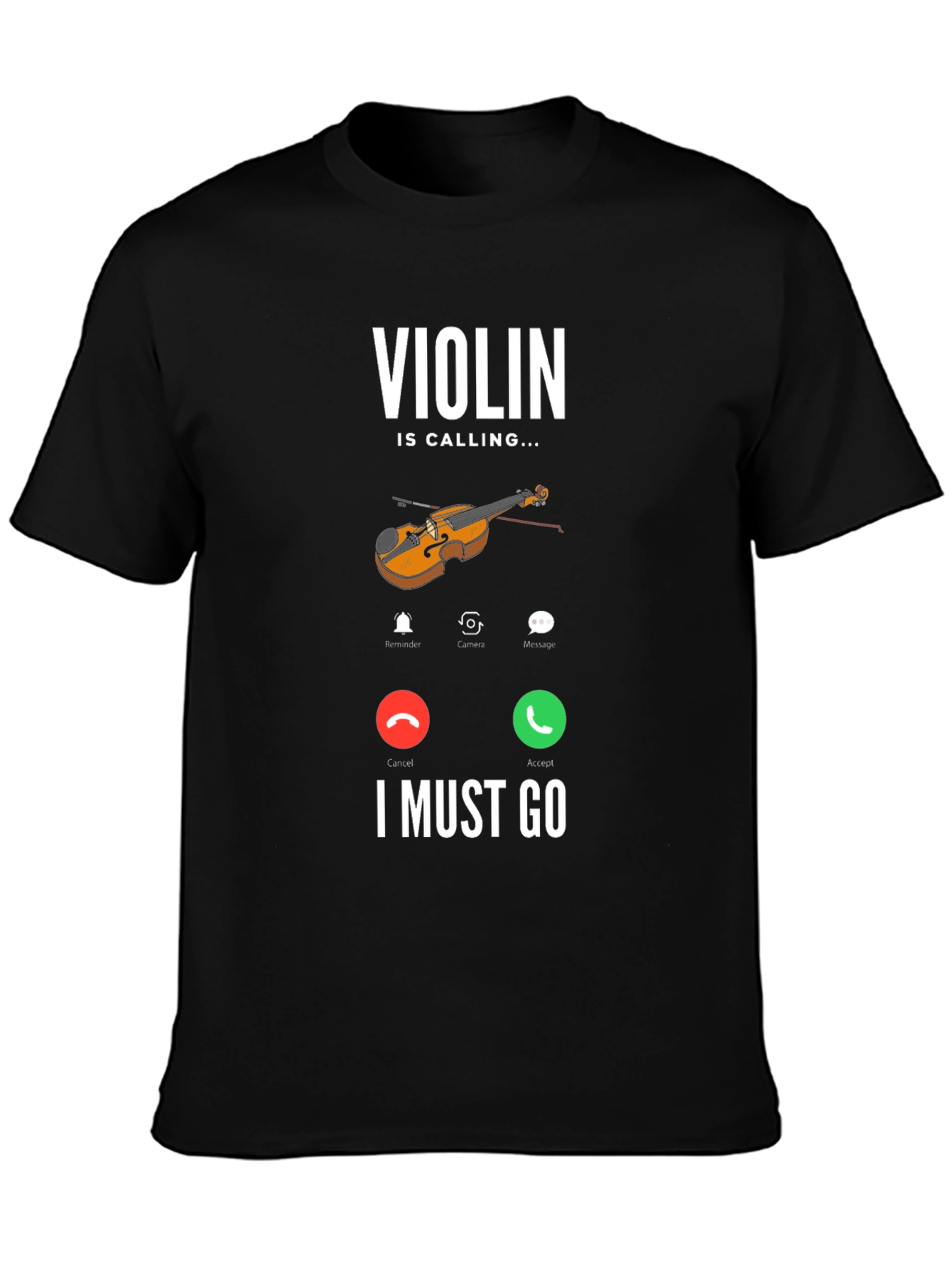 Violin Calling T-Shirt - Musician Gift