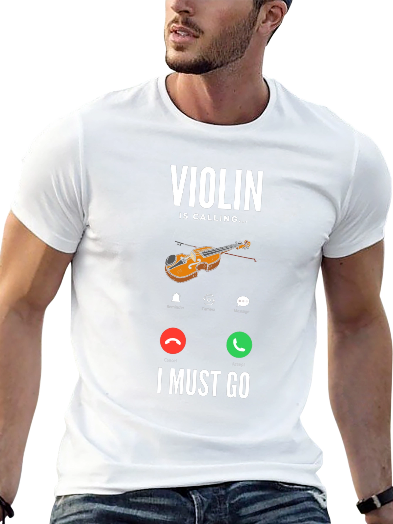 Violin Calling T-Shirt - Musician Gift