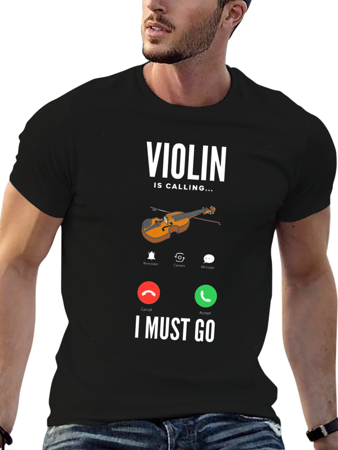 Violin Calling T-Shirt - Musician Gift