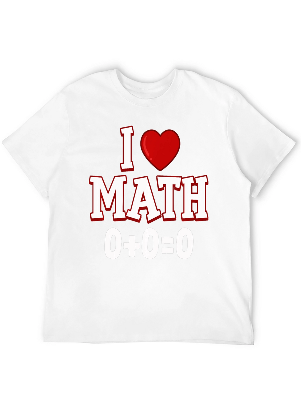 I Heart Math T-Shirt - Equation Design
