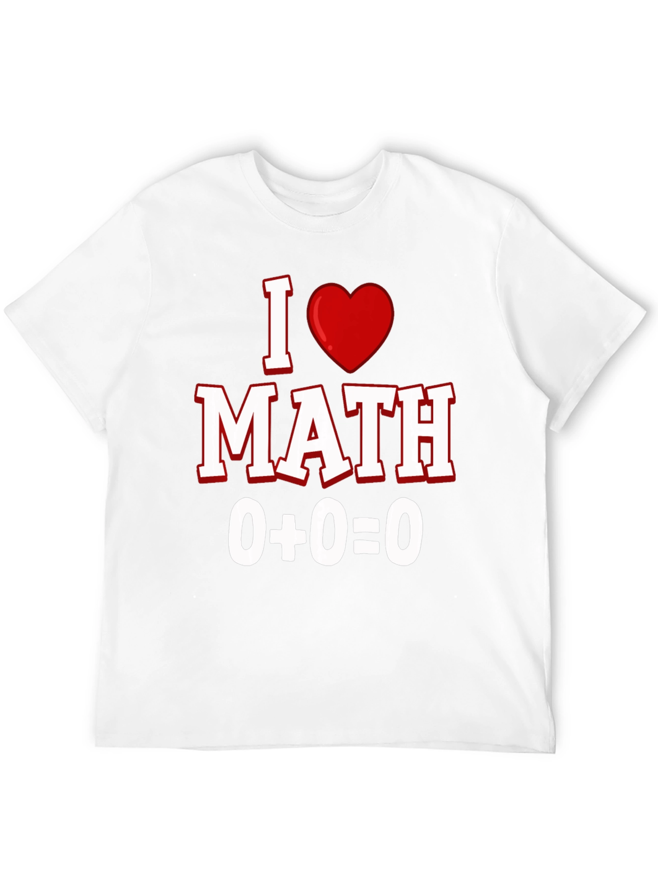 I Heart Math T-Shirt - Equation Design