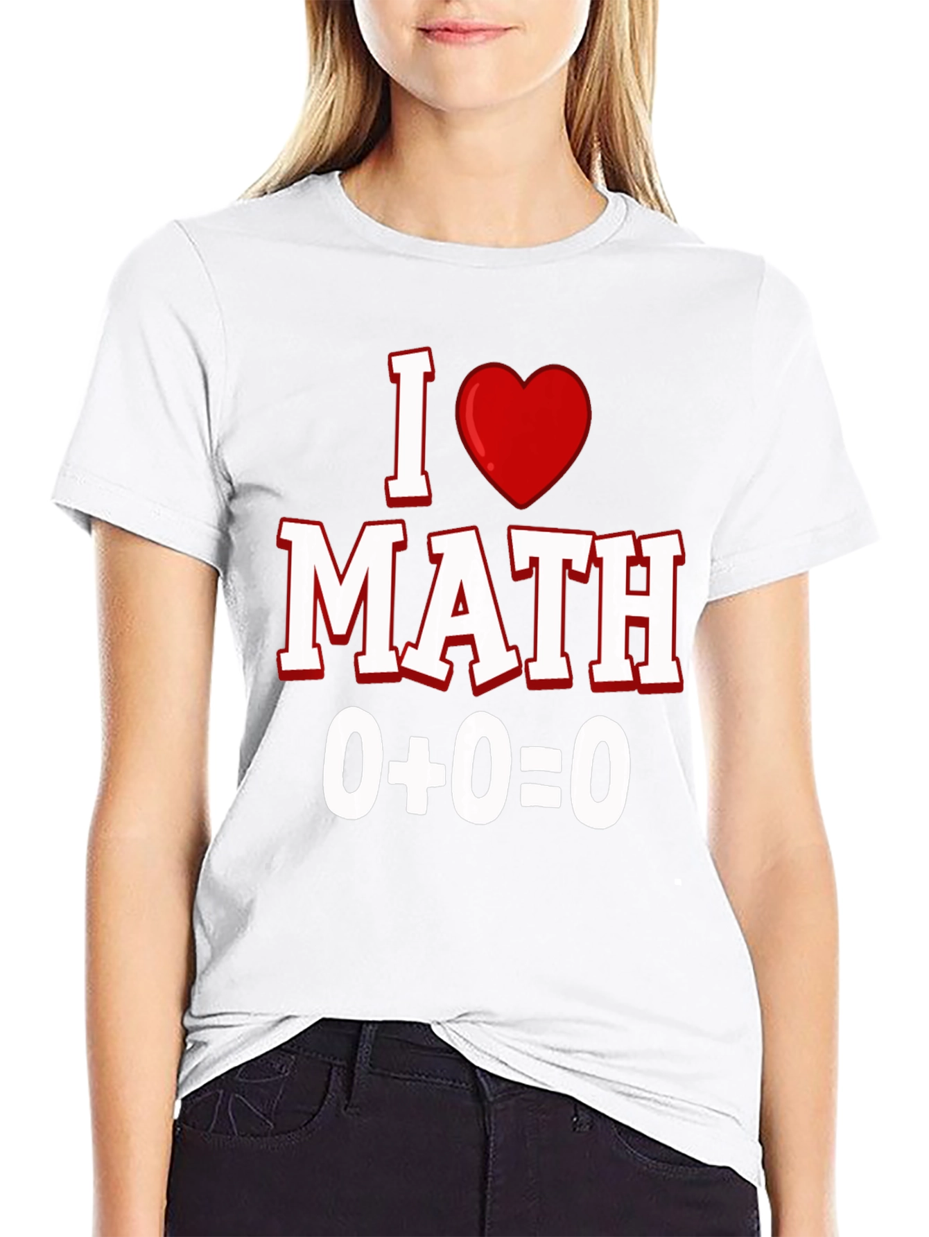 I Heart Math T-Shirt - Equation Design