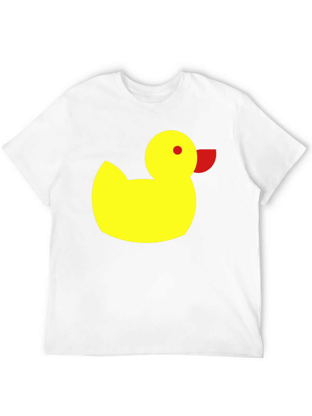 Duck Graphic Tee - Black Cotton Casual Shirt