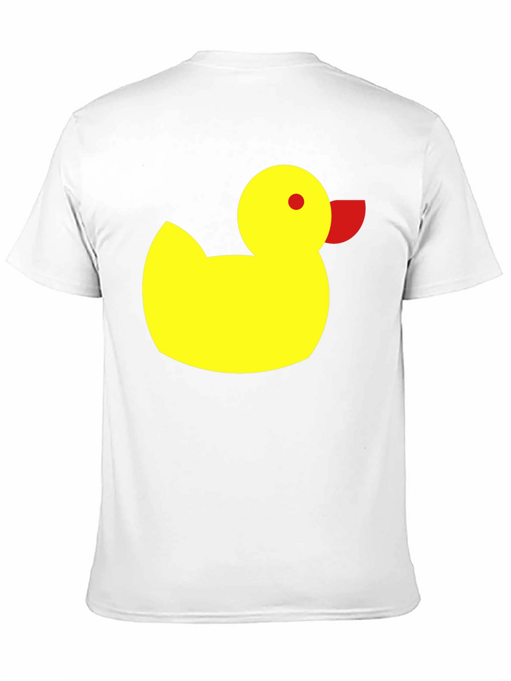 Duck Graphic Tee - Black Cotton Casual Shirt