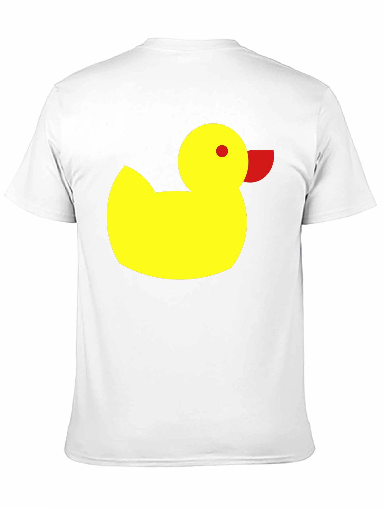 Duck Graphic Tee - Black Cotton Casual Shirt