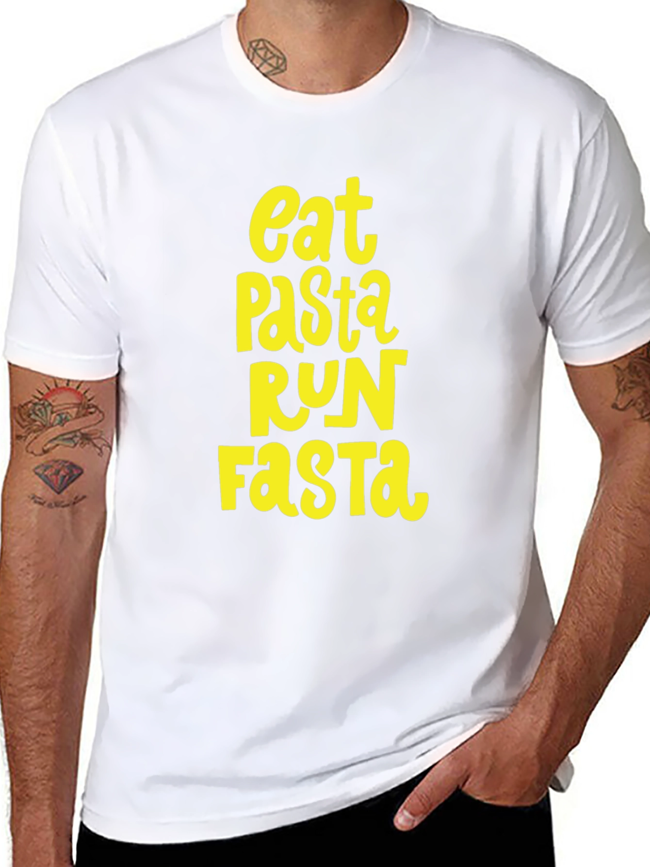 Eat Pasta Run Fasta T-Shirt