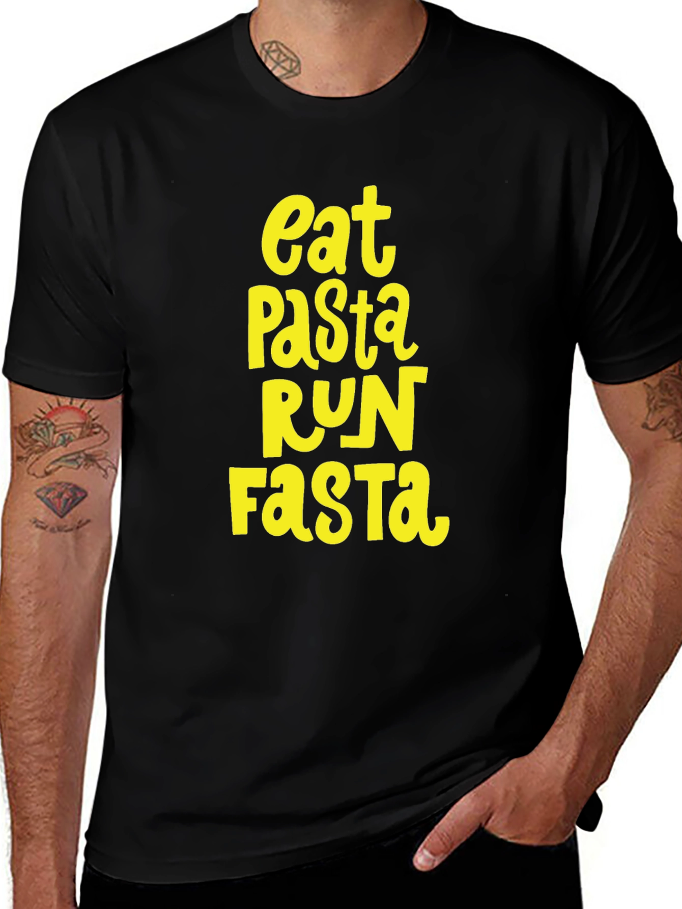 Eat Pasta Run Fasta T-Shirt