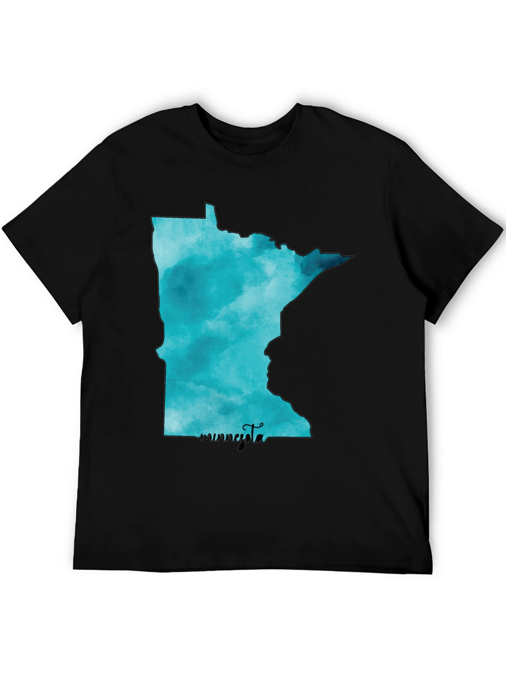 Minnesota State Watercolor T-Shirt