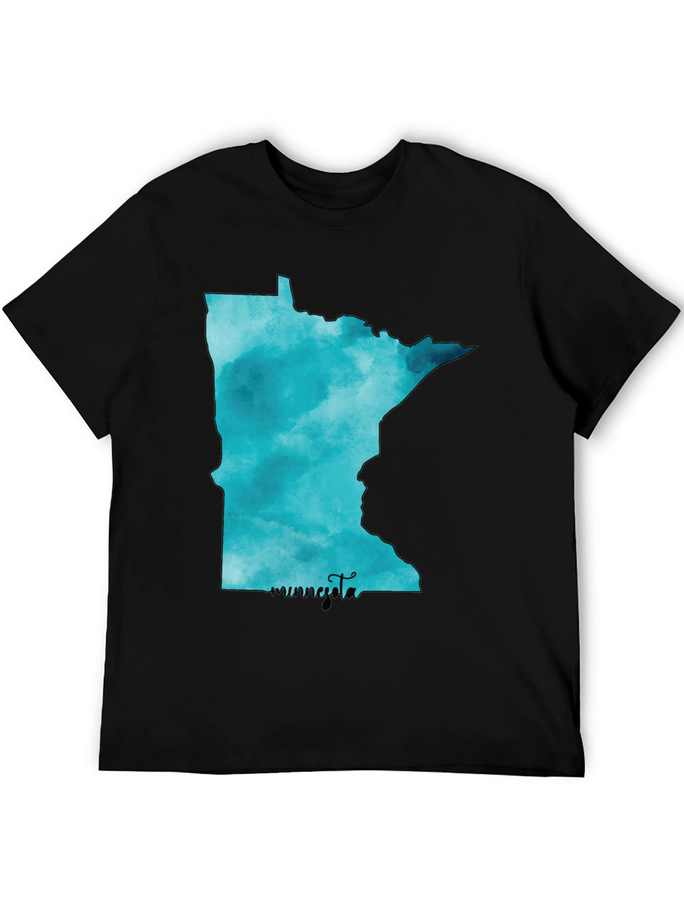 Minnesota State Watercolor T-Shirt
