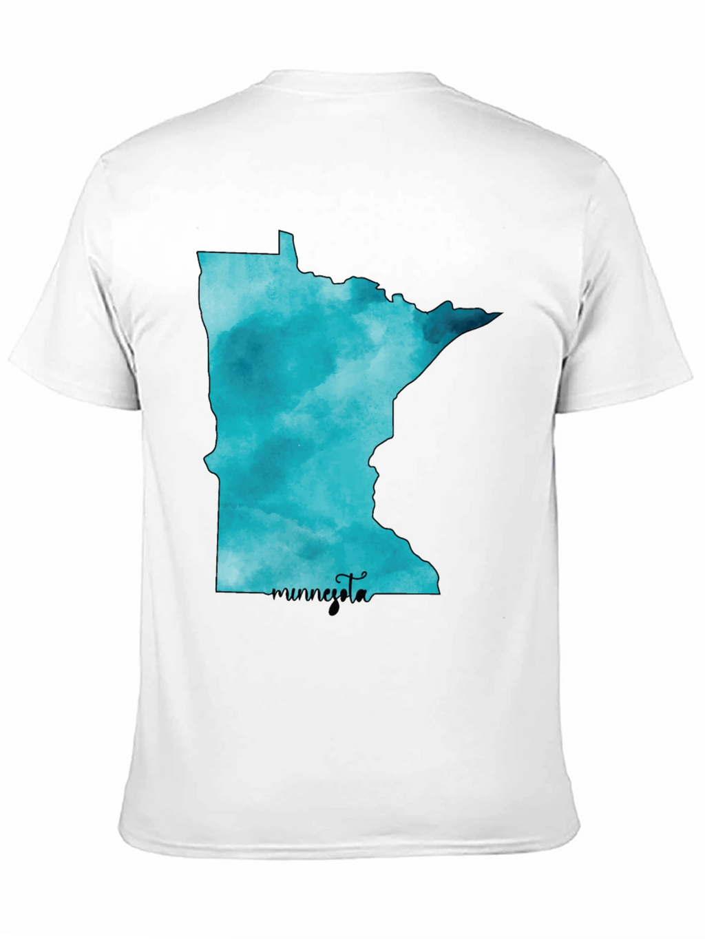 Minnesota State Watercolor T-Shirt