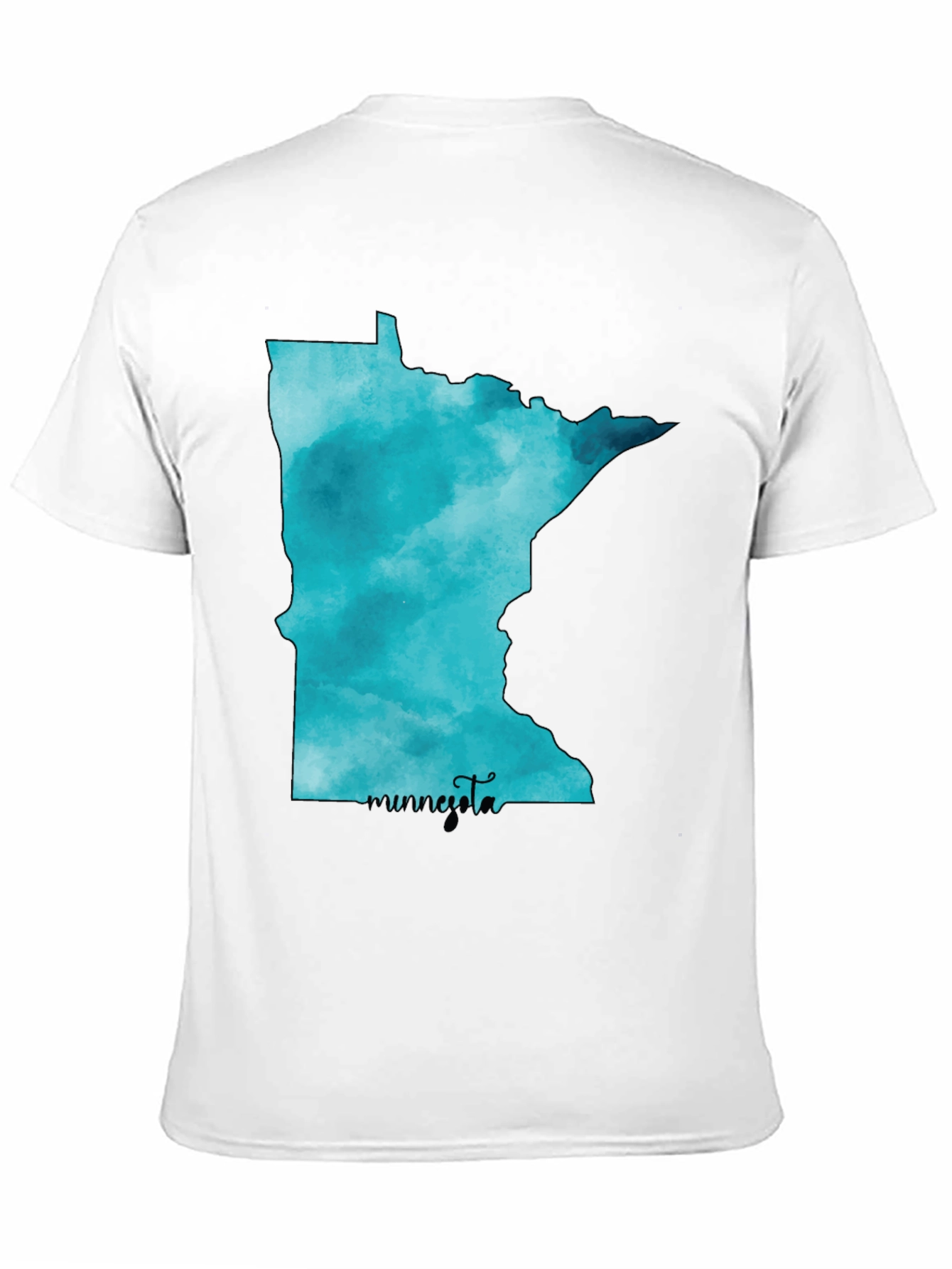 Minnesota State Watercolor T-Shirt