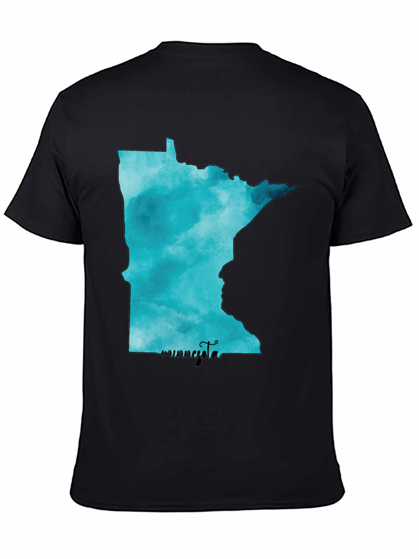 Minnesota State Watercolor T-Shirt