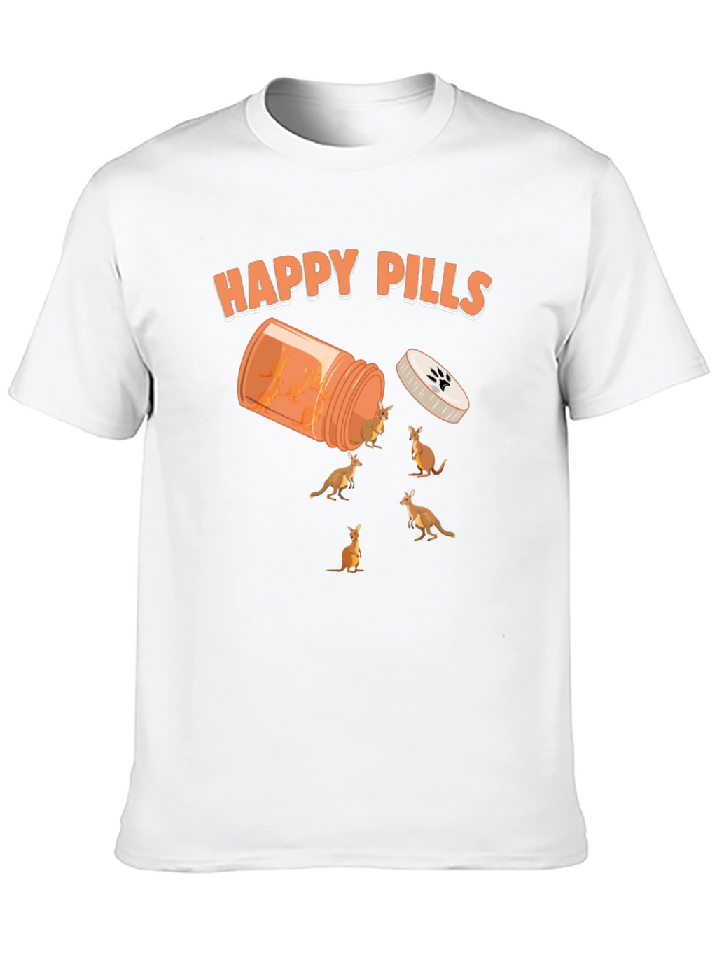 Happy Pills Kangaroo Graphic Tee
