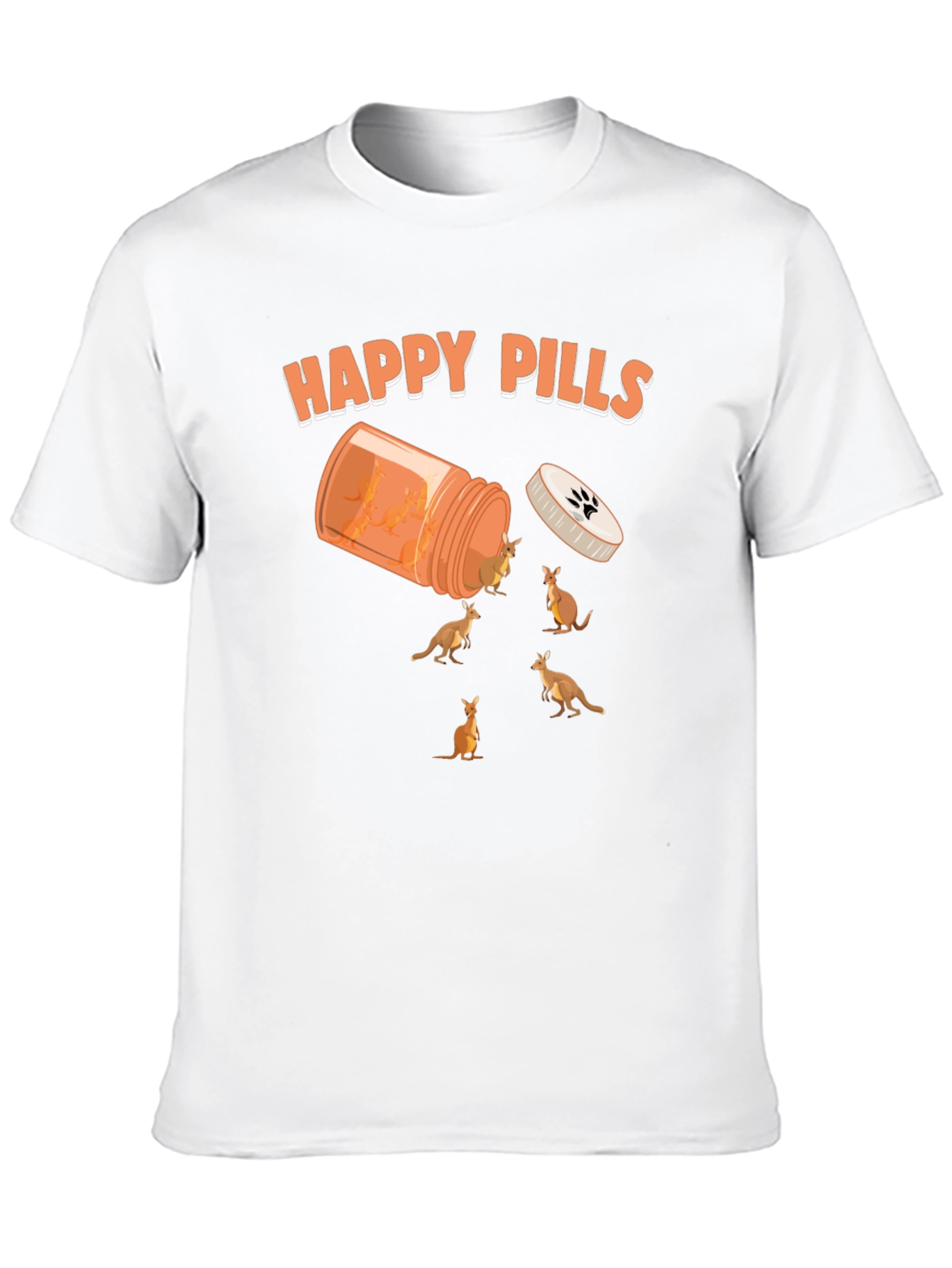Happy Pills Kangaroo Graphic Tee