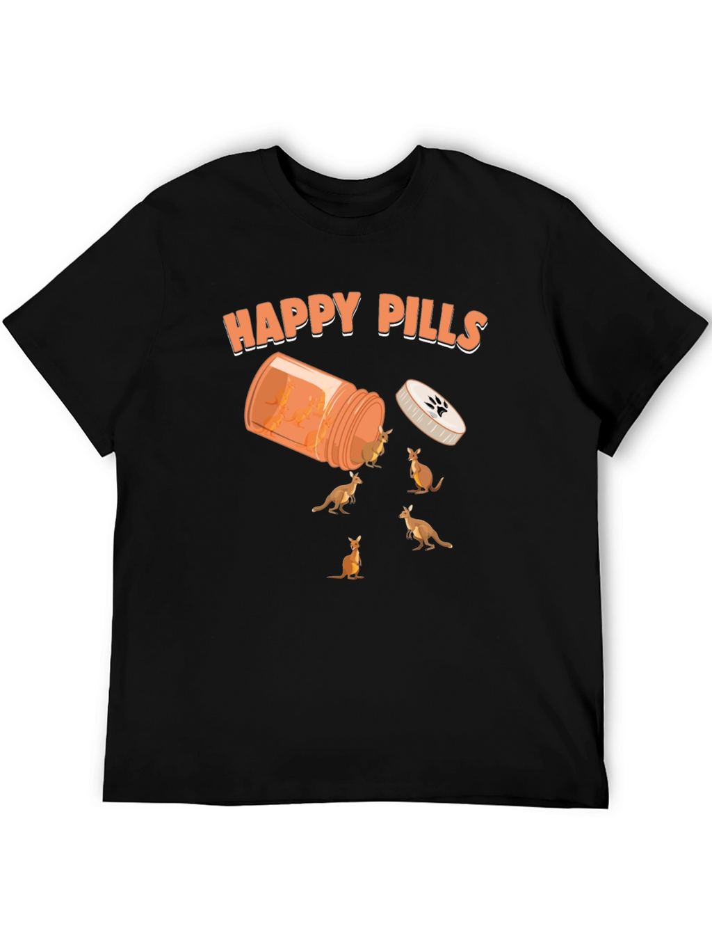 Happy Pills Kangaroo Graphic Tee