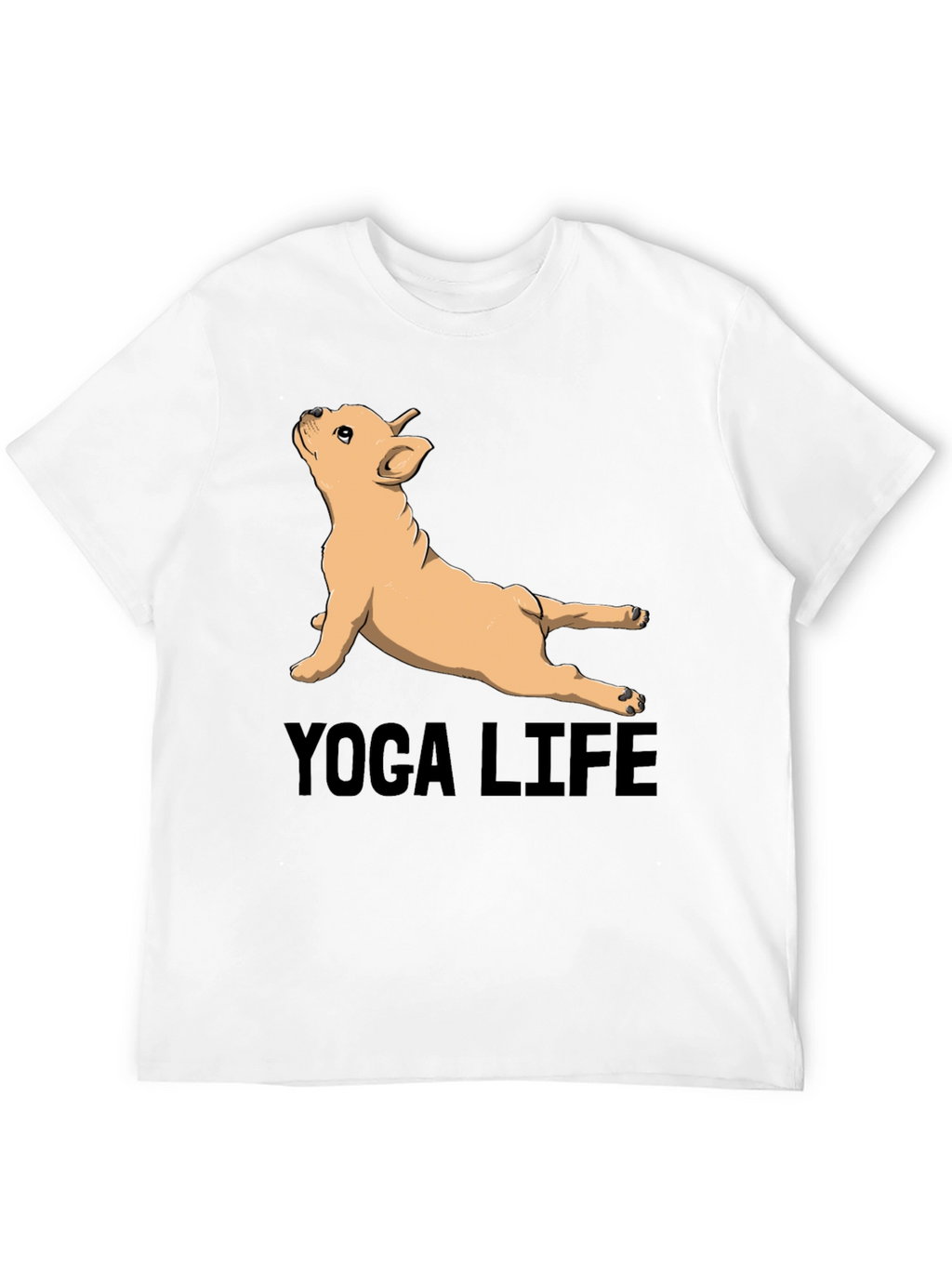 Yoga Life Bulldog Graphic Tee