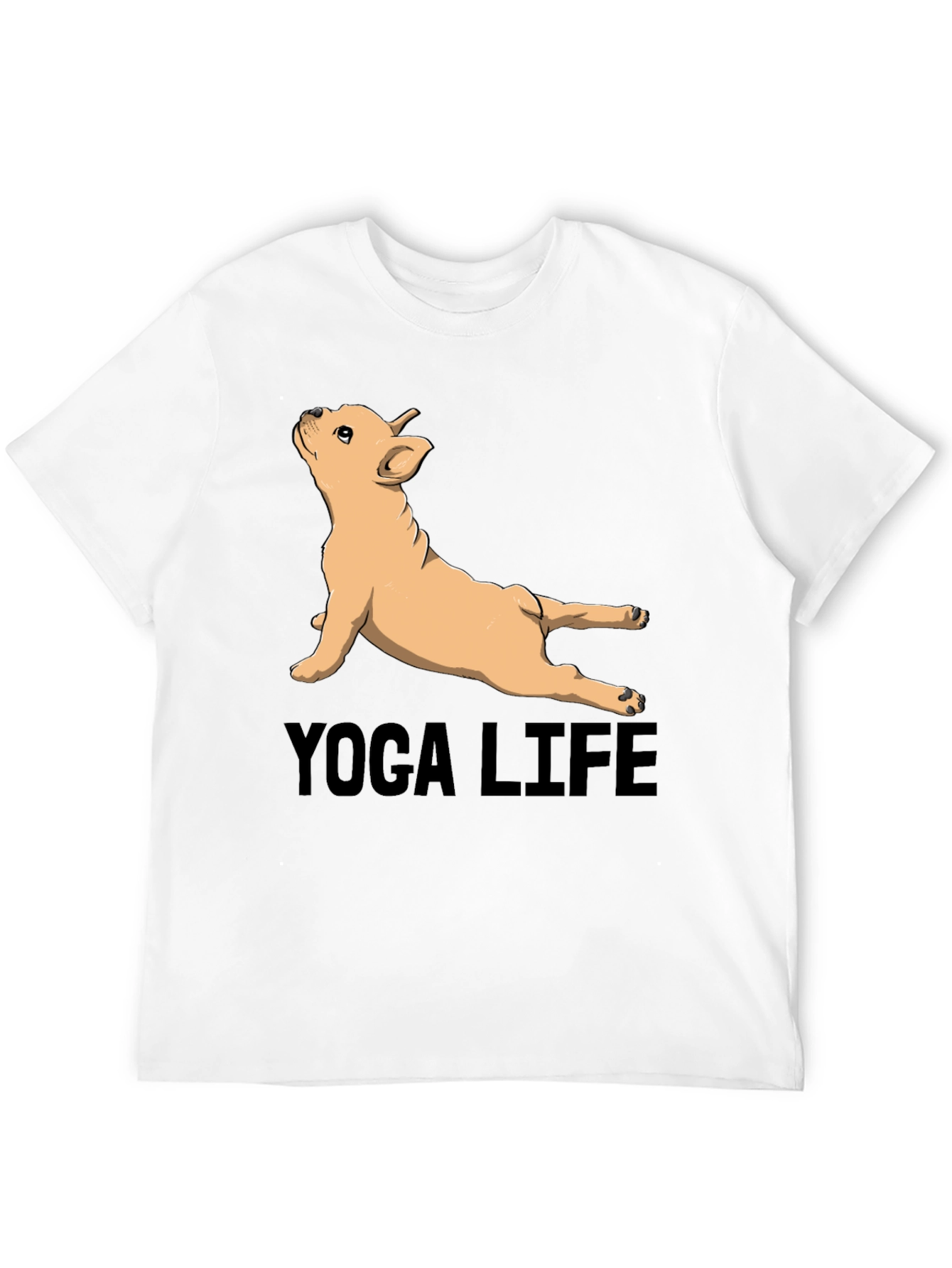 Yoga Life Bulldog Graphic Tee