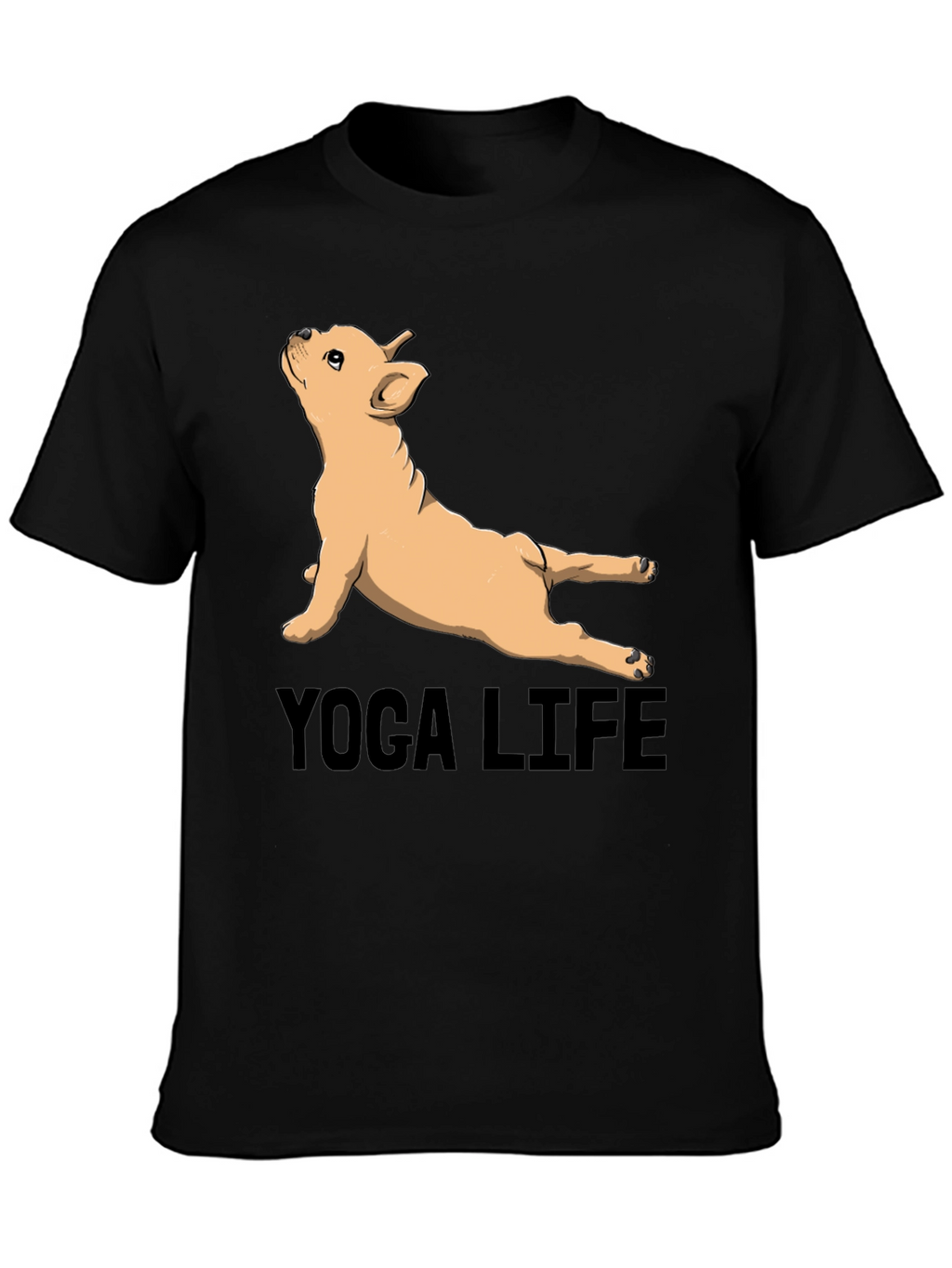 Yoga Life Bulldog Graphic Tee