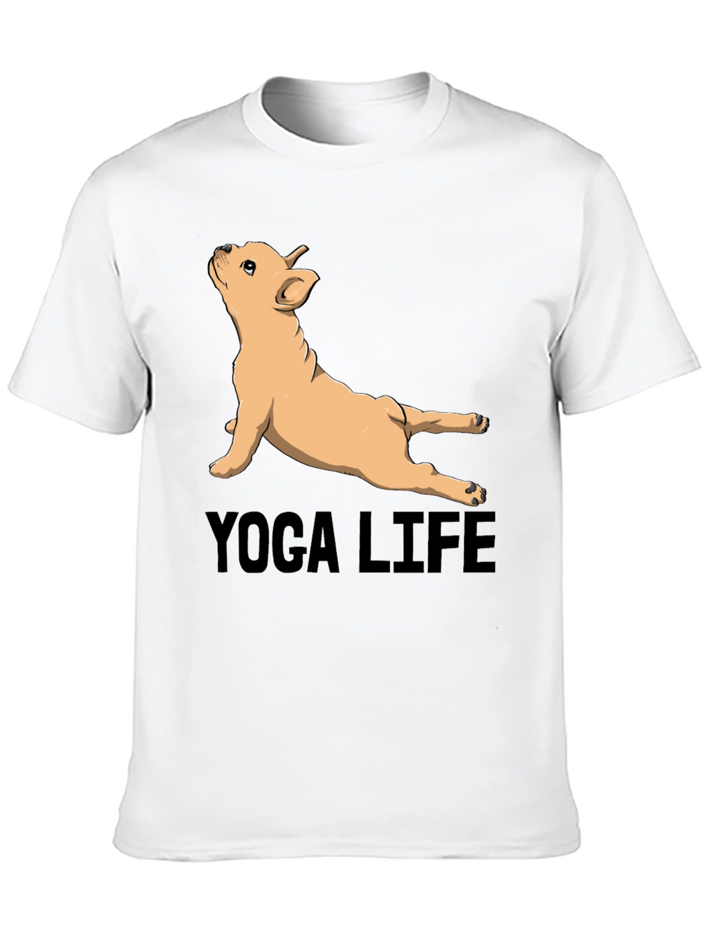 Yoga Life Bulldog Graphic Tee