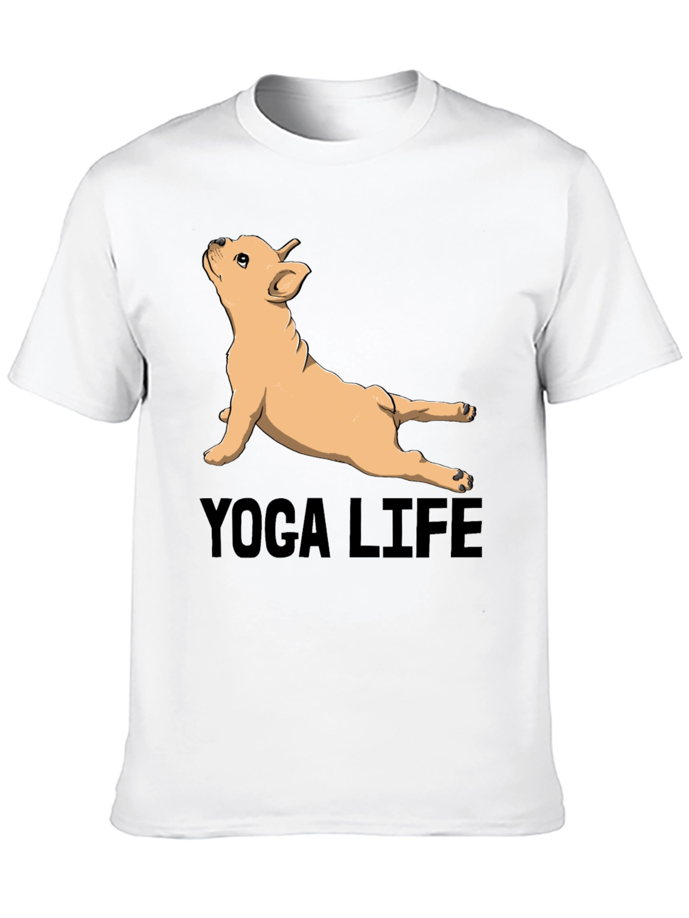 Yoga Life Bulldog Graphic Tee