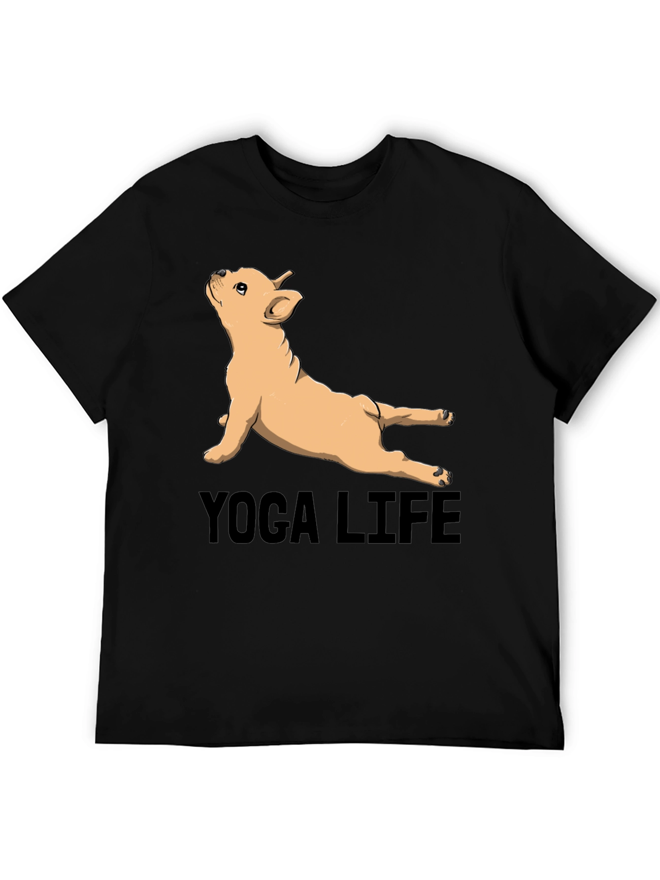 Yoga Life Bulldog Graphic Tee