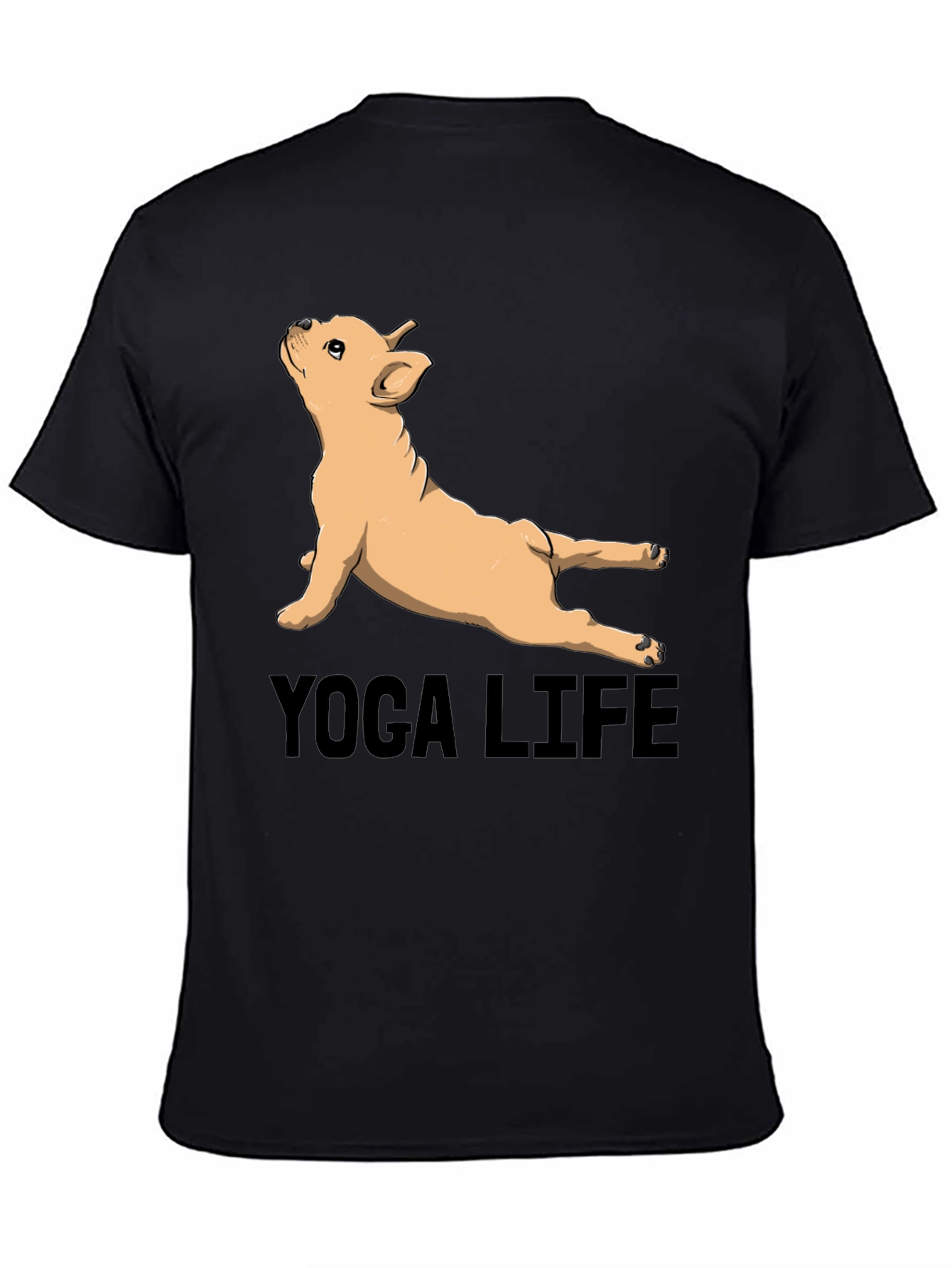 Yoga Life Bulldog Graphic Tee