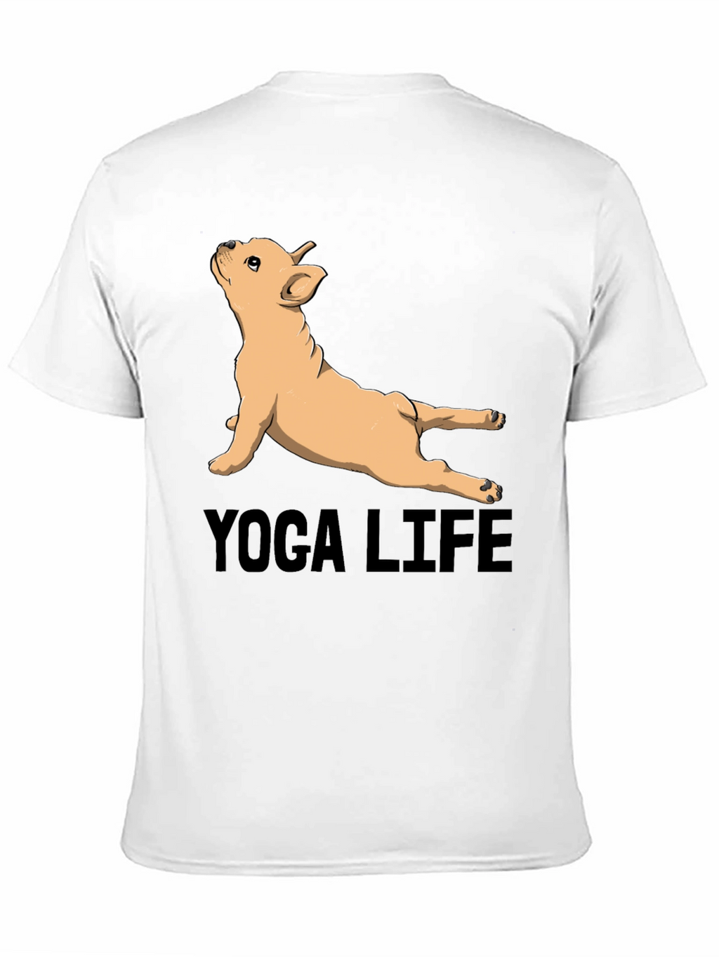 Yoga Life Bulldog Graphic Tee