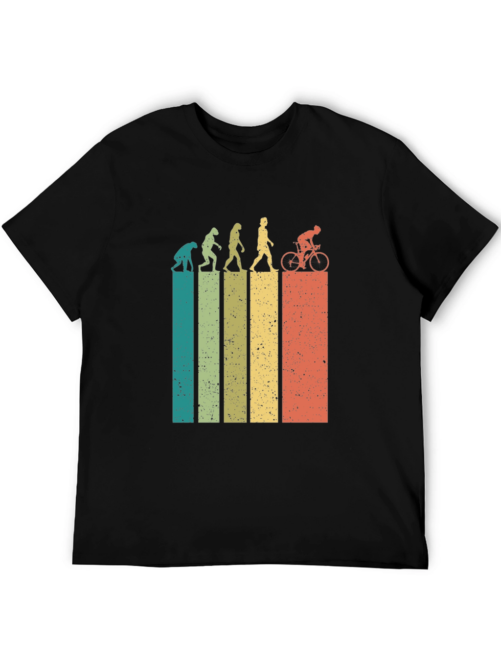 Evolution of Cyclist Graphic Tee