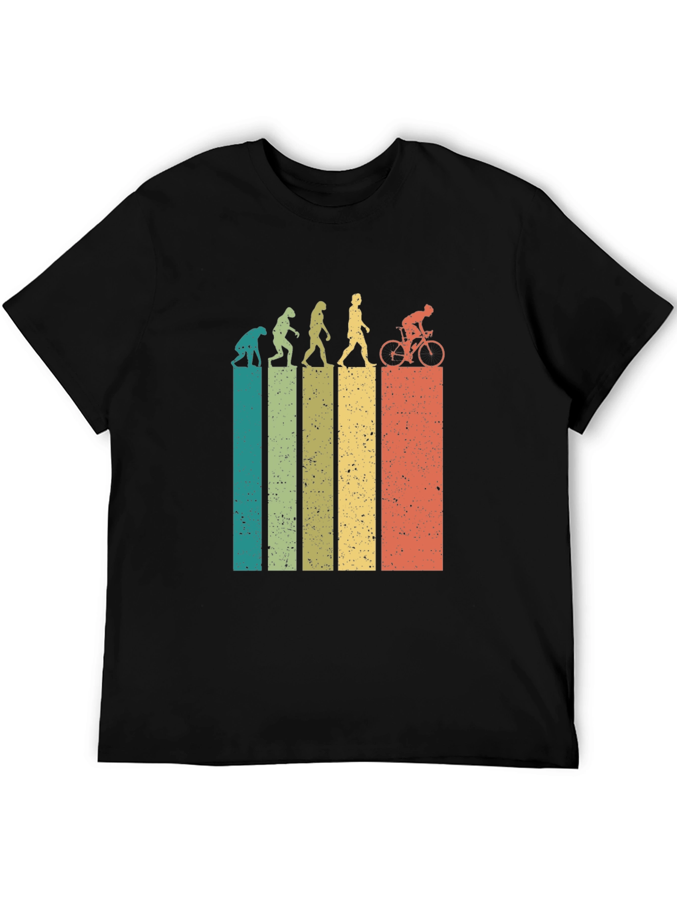 Evolution of Cyclist Graphic Tee