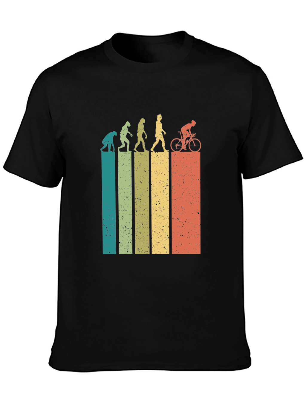 Evolution of Cyclist Graphic Tee