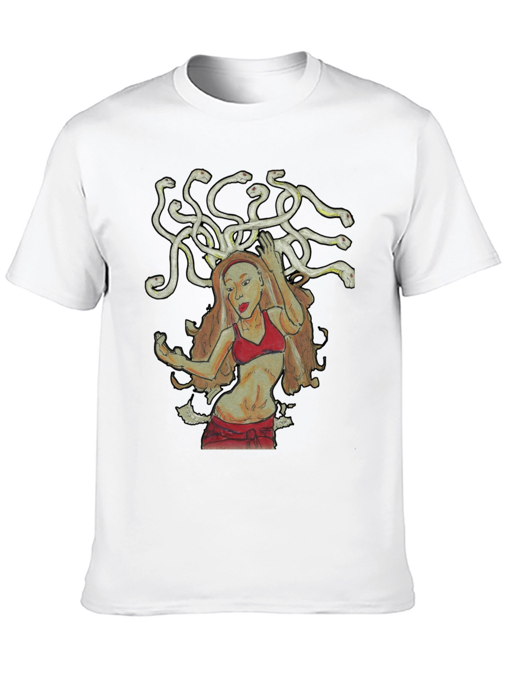 Medusa Graphic Tee - Mythical Creature T-Shirt