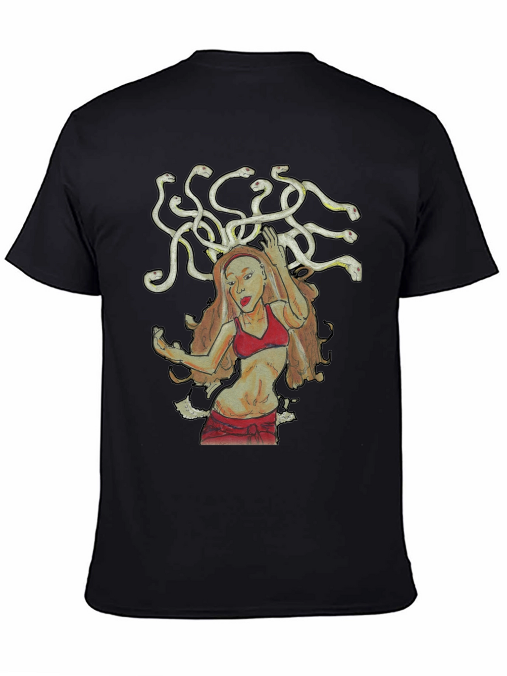 Medusa Graphic Tee - Mythical Creature T-Shirt