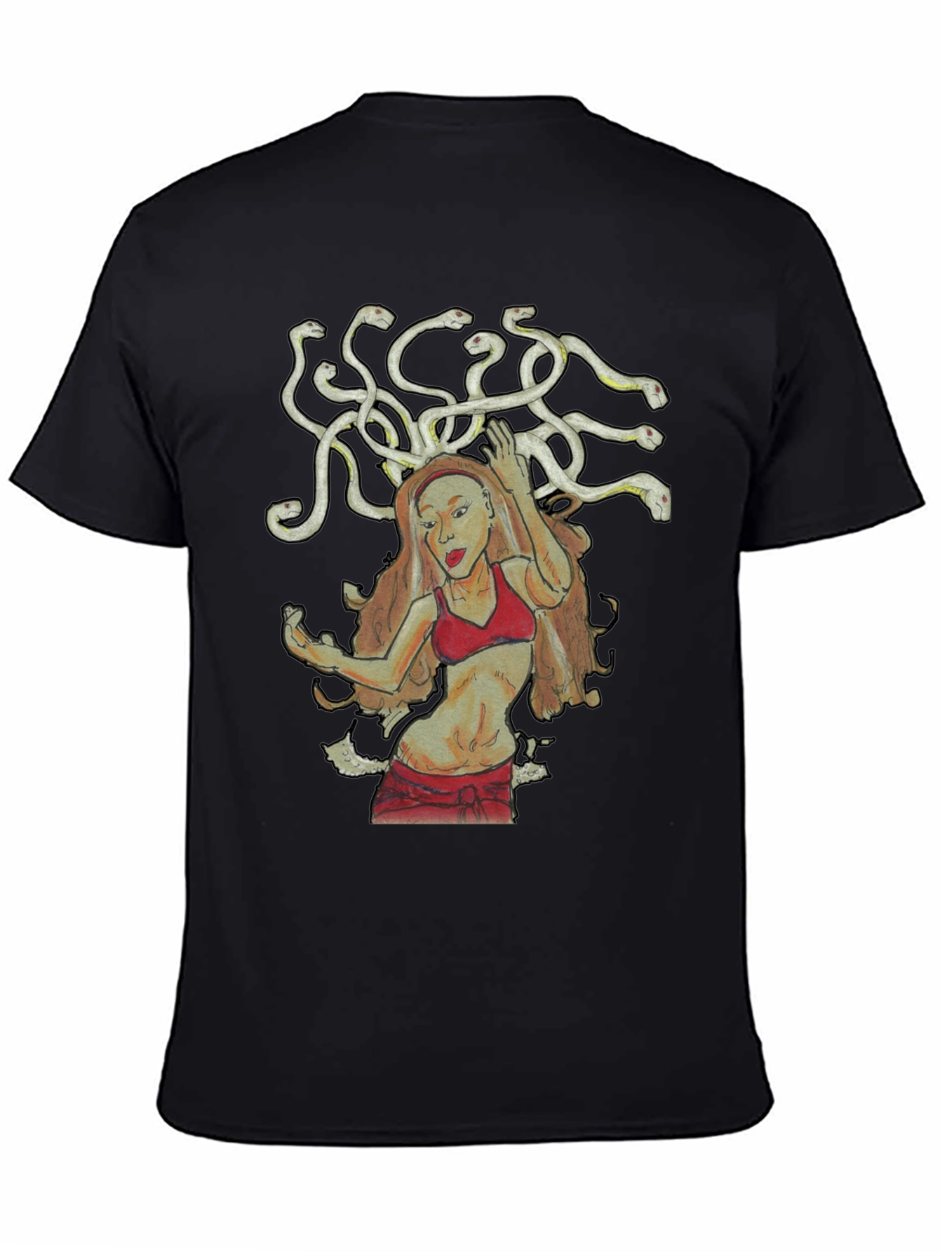 Medusa Graphic Tee - Mythical Creature T-Shirt