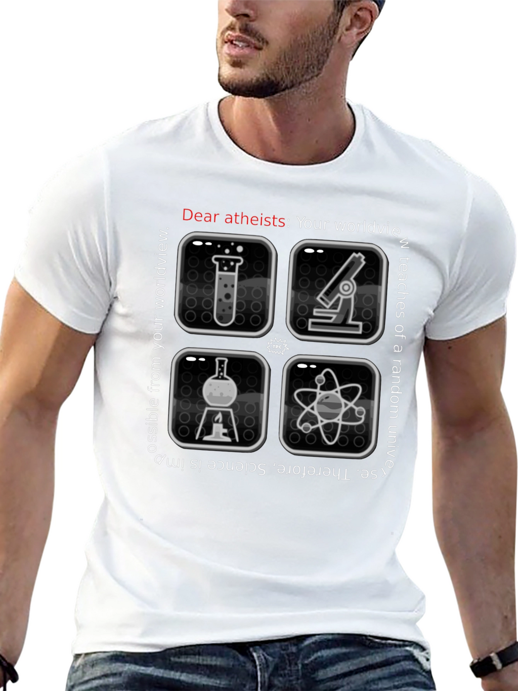 Atheist Science T-Shirt: Worldview