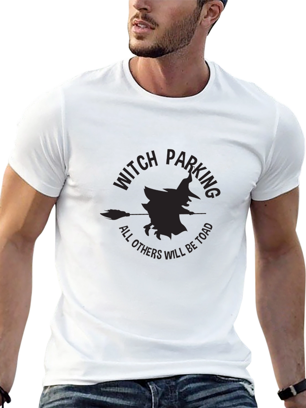 Witch Parking T-Shirt - All Others Will Be Toad!