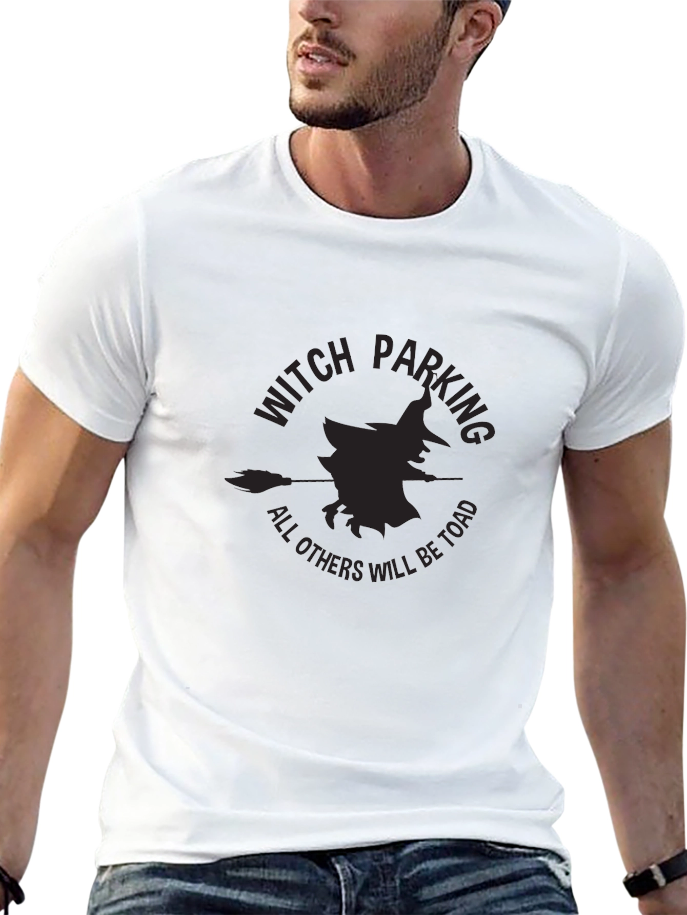 Witch Parking T-Shirt - All Others Will Be Toad!