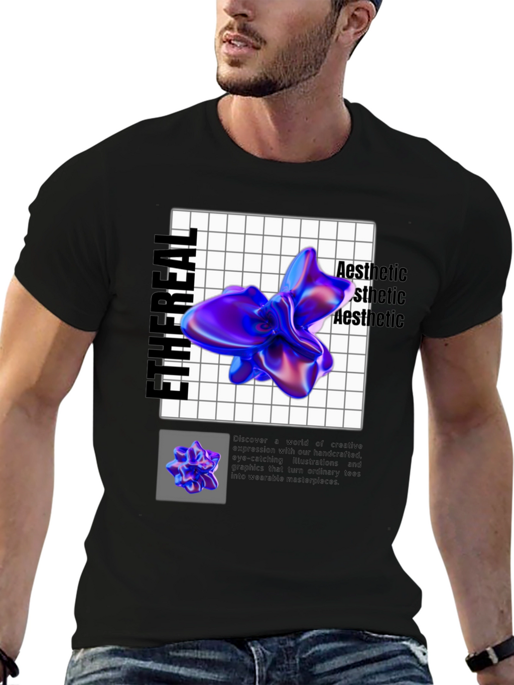 Ethereal Aesthetic Graphic T-Shirt
