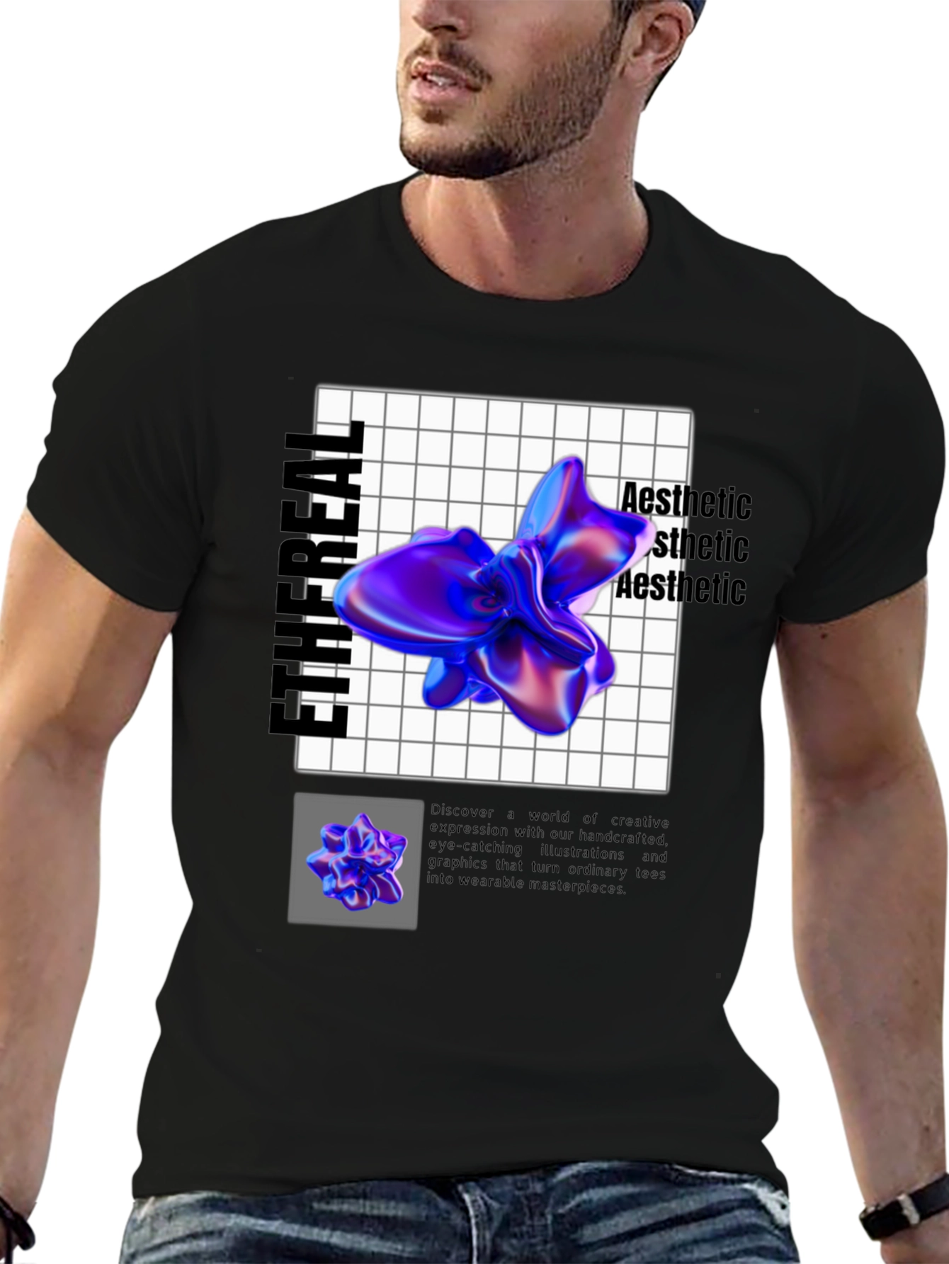 Ethereal Aesthetic Graphic T-Shirt