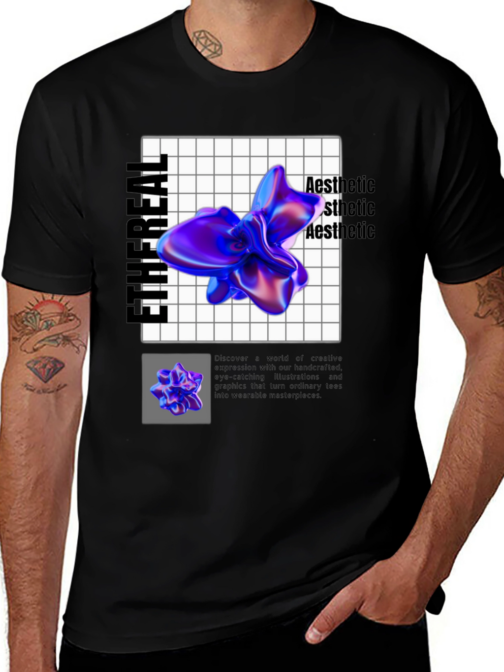 Ethereal Aesthetic Graphic T-Shirt