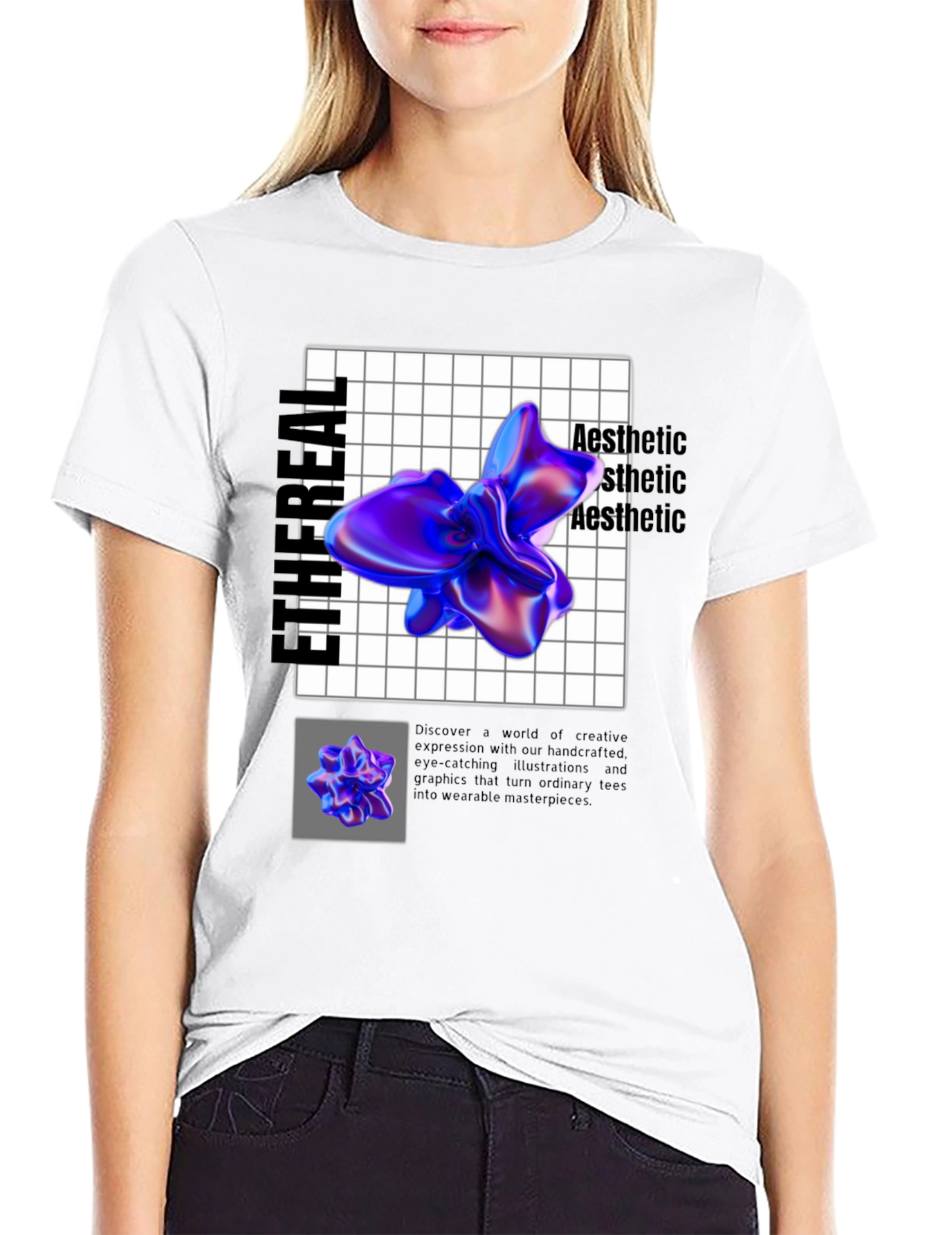 Ethereal Aesthetic Graphic T-Shirt