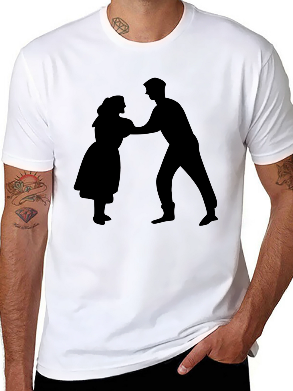 Dancing Couple Graphic Tee