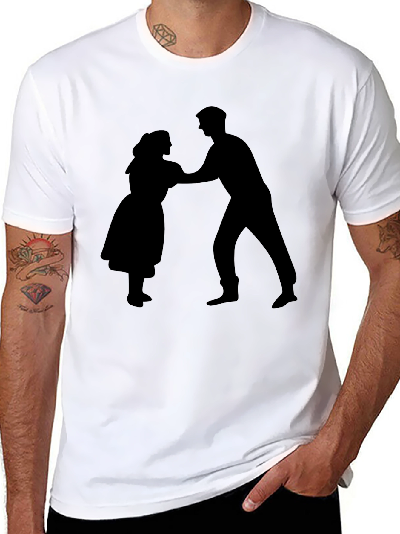 Dancing Couple Graphic Tee