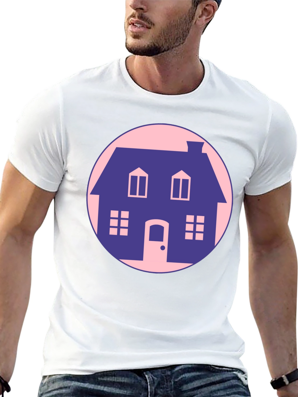 House Graphic Tee - Stylish & Unique Design