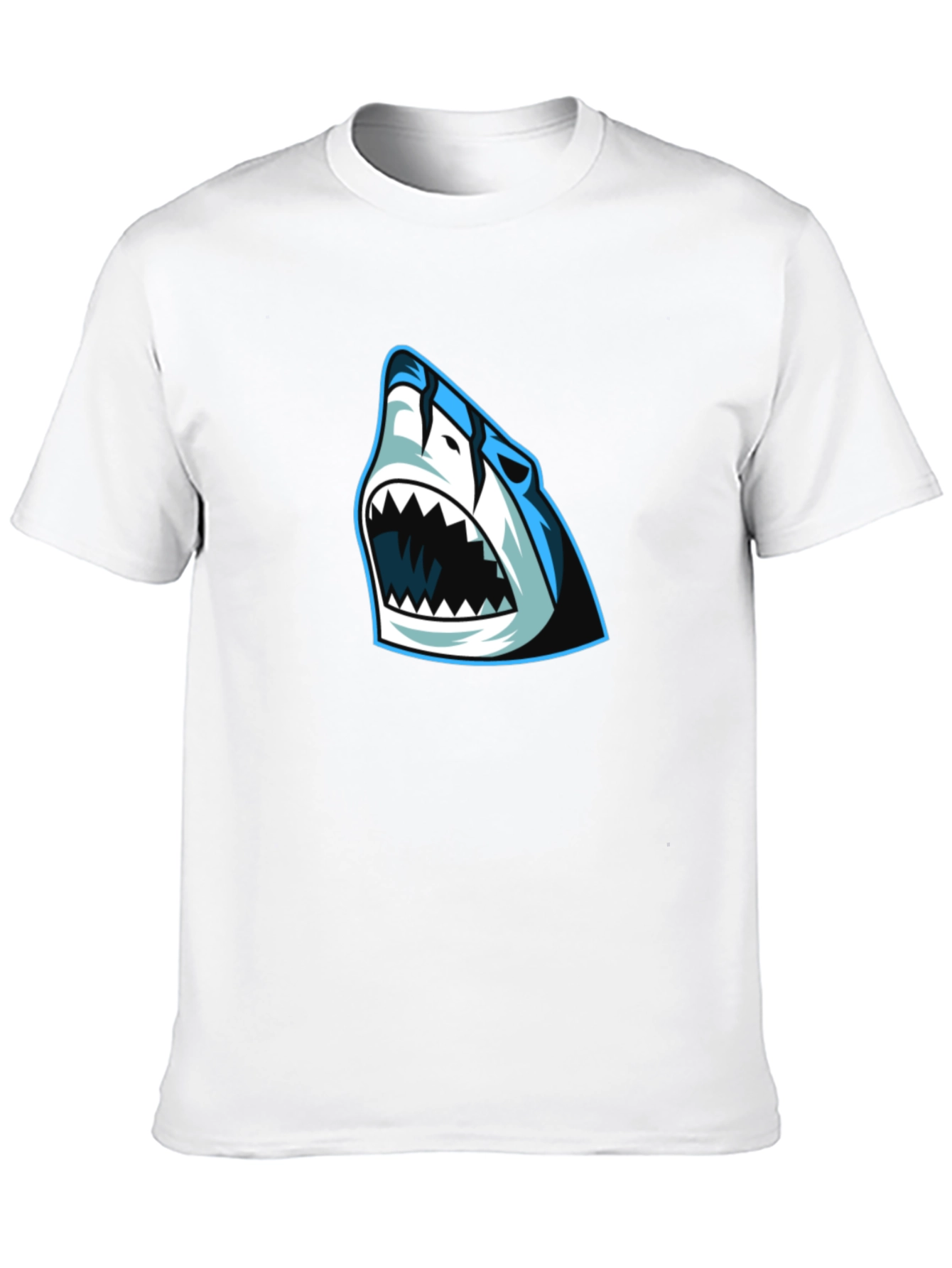 Shark Graphic Black T-Shirt - Unique Design
