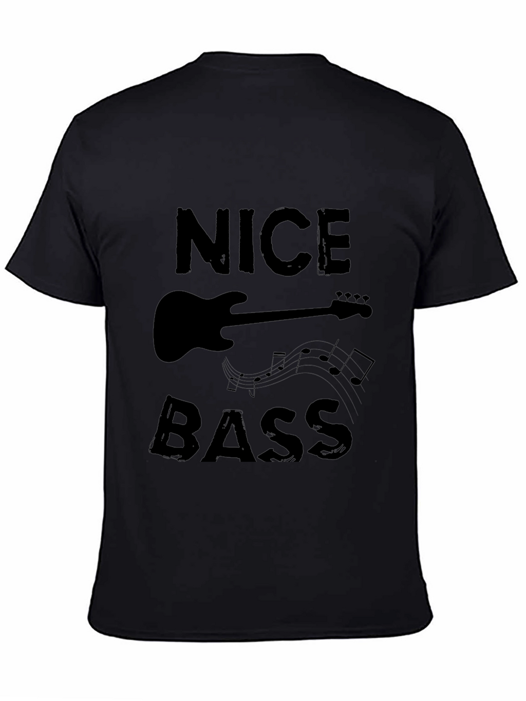 Nice Bass Guitar T-Shirt - Classic Music Lover Tee